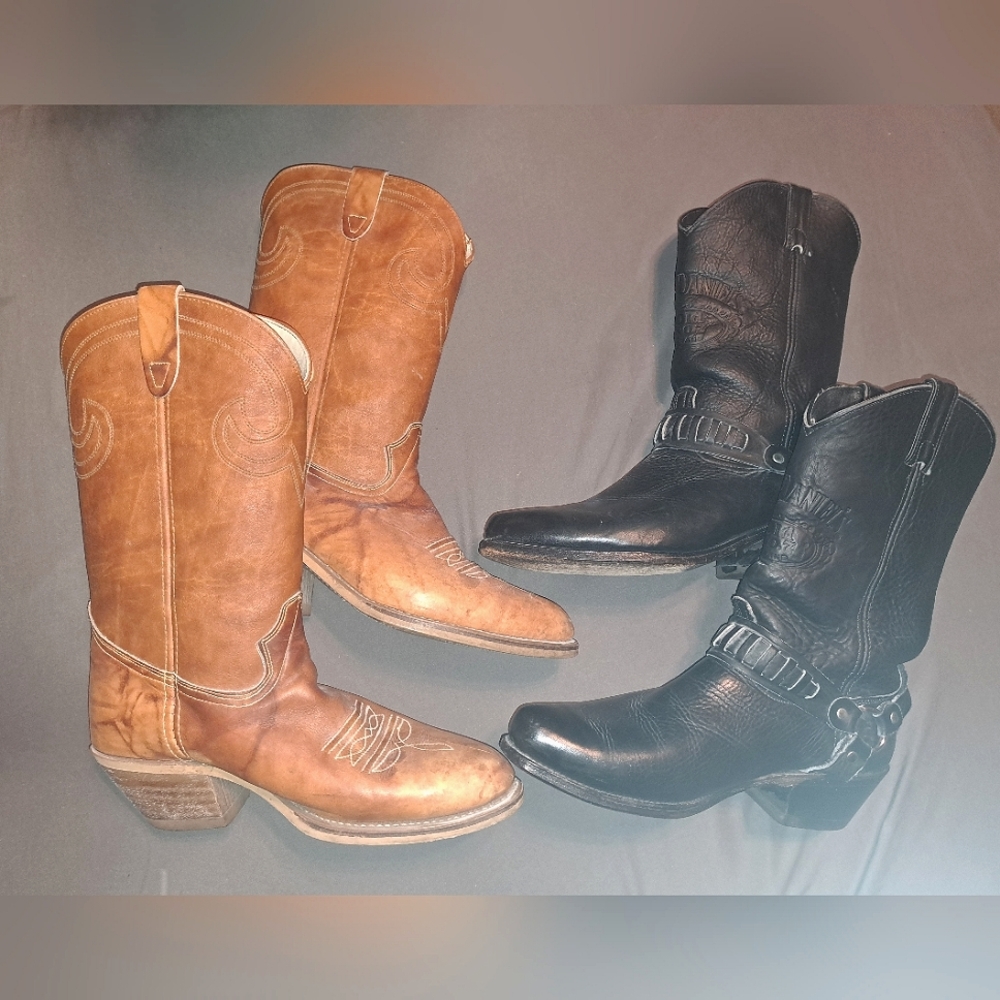 Jack Daniel's Leather Boots